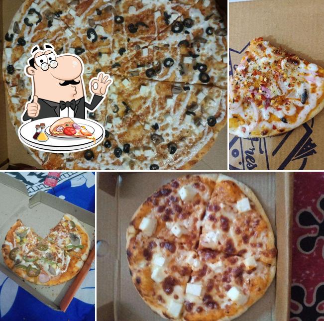 Order different kinds of pizza