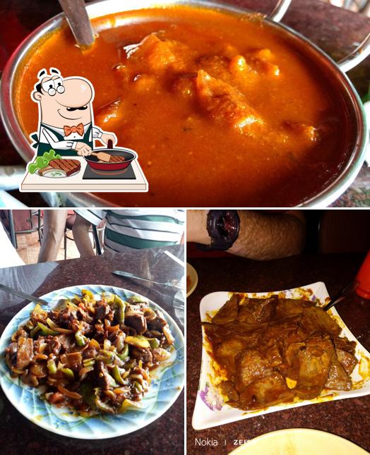 The pub Restaurant And Bar serves meat dishes