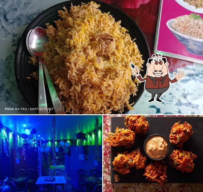 Among various things one can find food and interior at ধনেপাতা