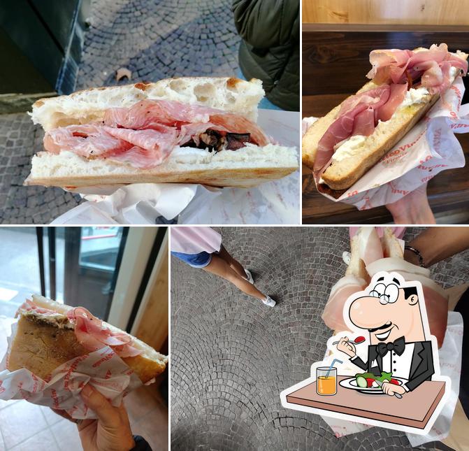 Cibo al All'Antico Vinaio Milano
