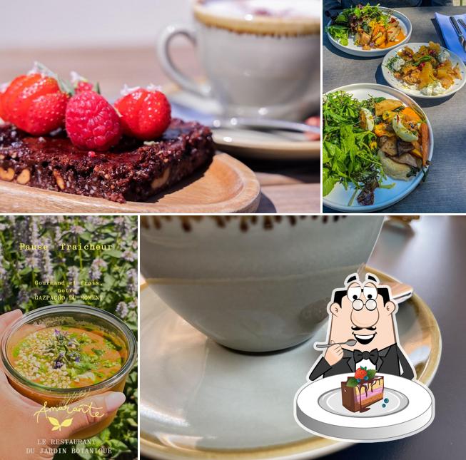 Torta al cioccolato al Restaurant Amarante