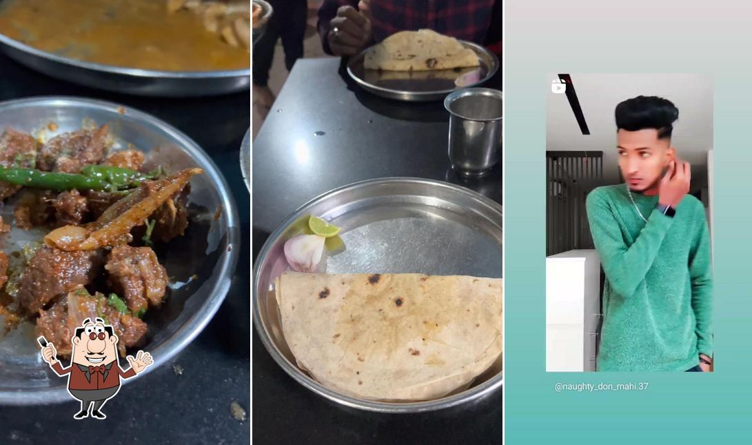 Food at Andhra Mess