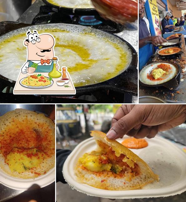 Creme brulee at Bhava's Mulbagal Dosa