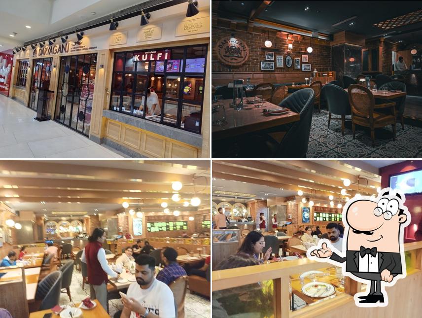 The interior of Daryaganj Restaurant