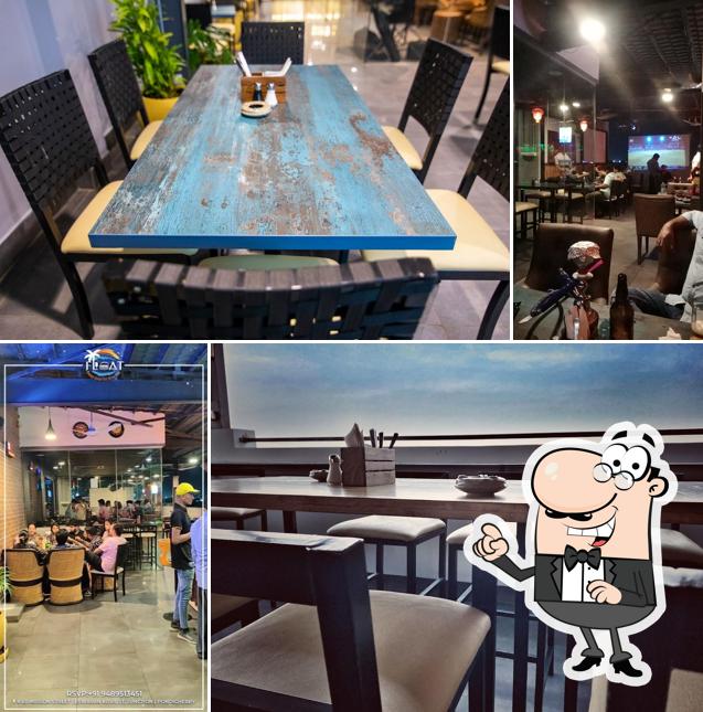 The interior of Float Gastro Pub