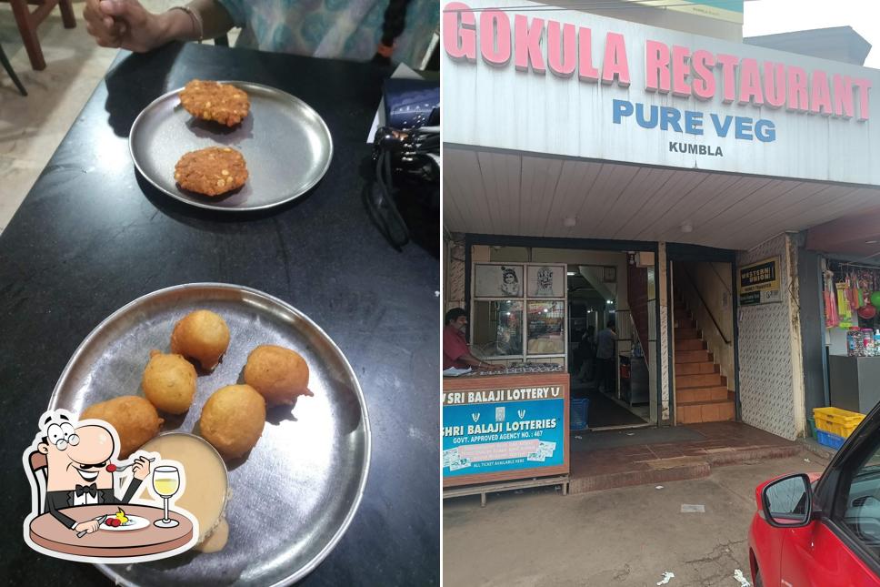 Meals at Gokula Restaurant