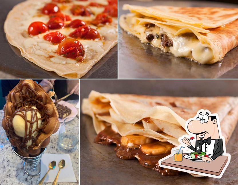 Comida em Le Chantilly