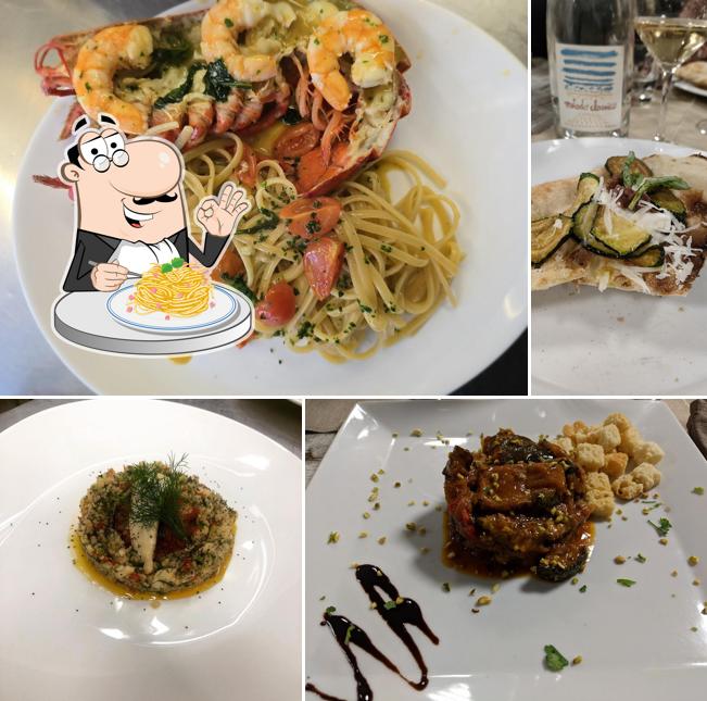 Spaghetti alla carbonara al Ristorante Alta Marea