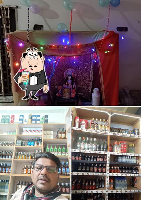 Try a drink from the menu