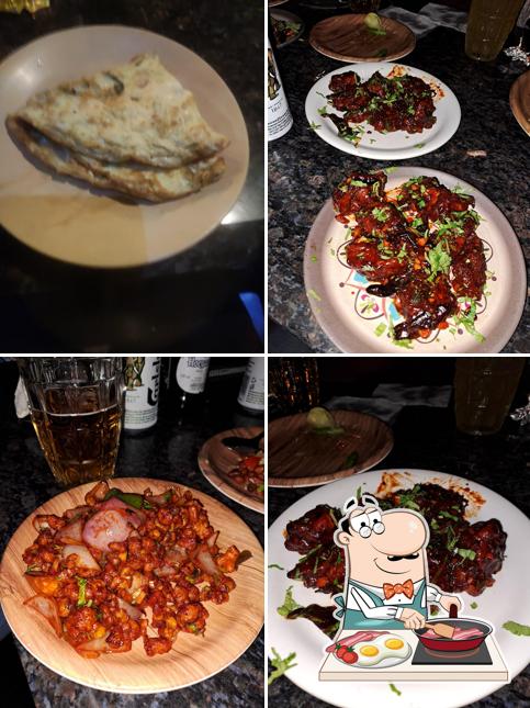 Omelette at Bravery Bar