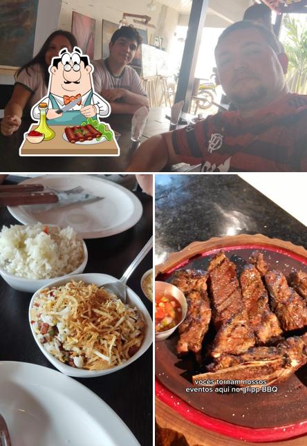 Costelas de porco em GRILLBBQ Steak & Burger