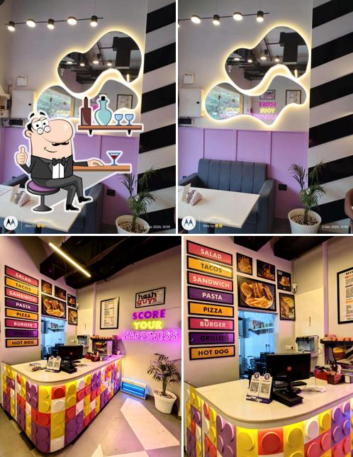 The interior of Hash Guys - The American Cafe and Eatery