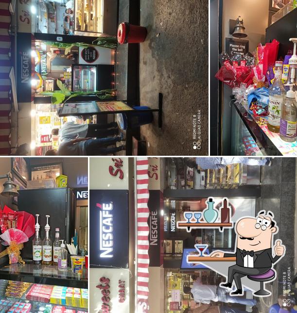 The interior of Nescafé Corner Bistupur