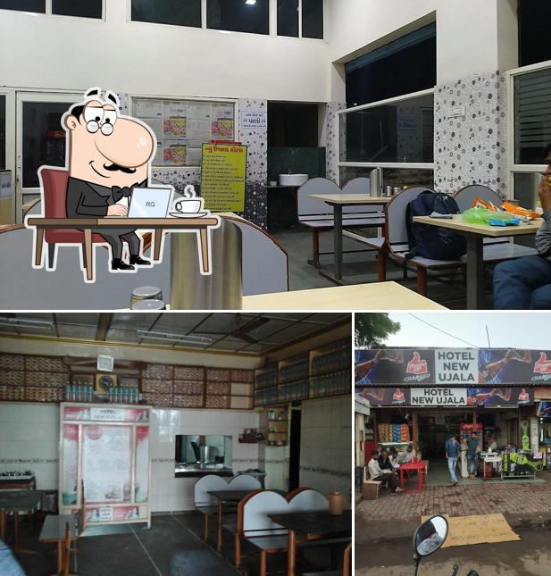 Check out how New Ujala Hotel looks inside