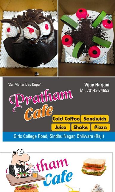 Food at Pratham Cafe