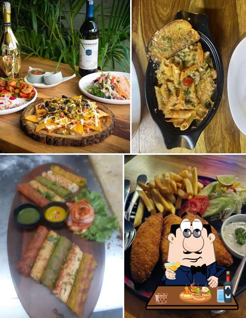 Bruschetta at RAQS Sky Bar