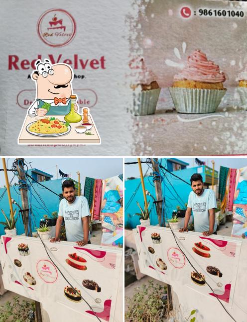 Food at Red velvet Bakery