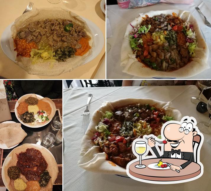 Cibo al Ristorante Africa