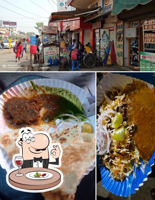 This is the photo showing food and exterior at Shri Bhola Pure Veg Kabab Paratha