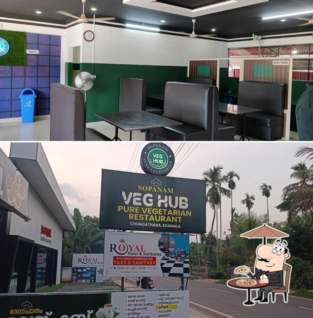 The exterior of Sopanam Veg Hub