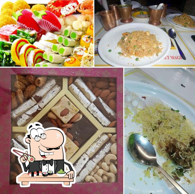 Order different sushi options