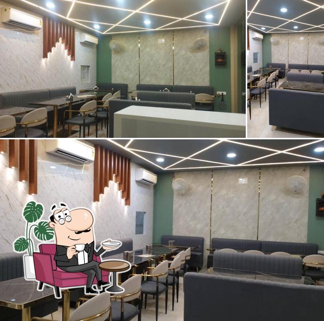The interior of The Ayodhya Food House