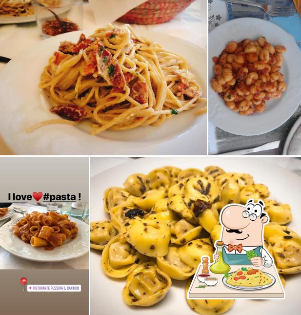 Platti al Trattoria Pizzeria Camere Il Cantico