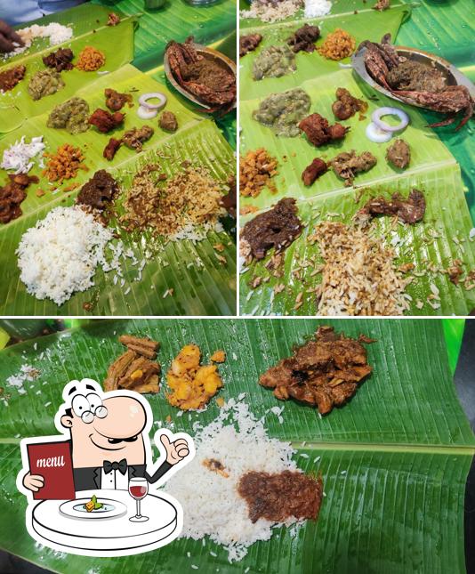 Food at Sri Priya Mess