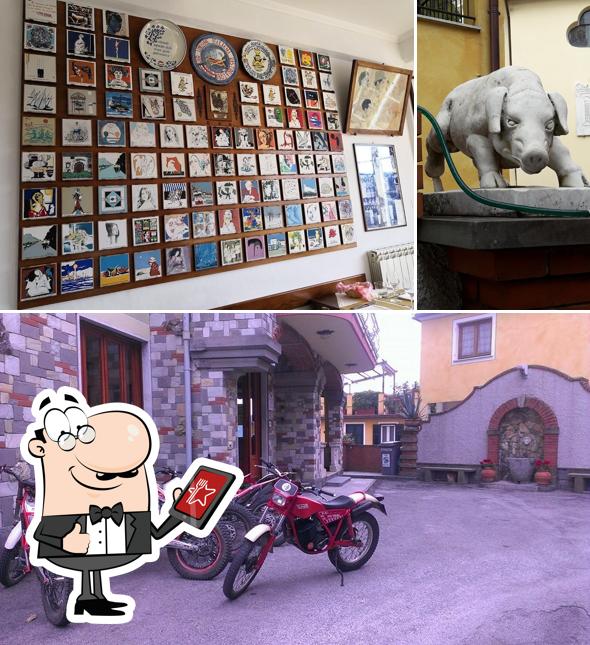 La parte esterna è una caratteristica importante di Trattoria del Pippo da Ugo