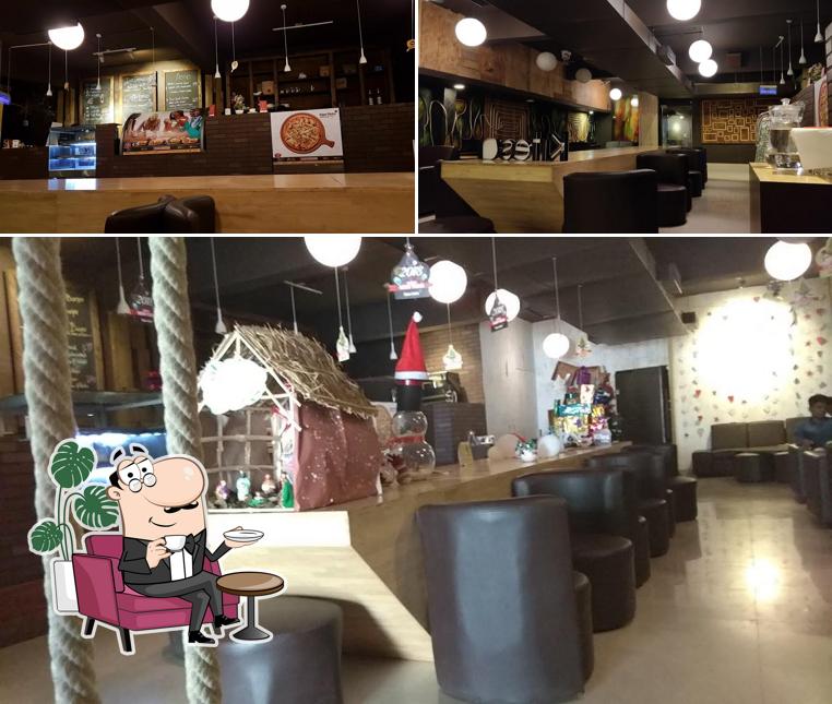 The interior of Kites Cafe