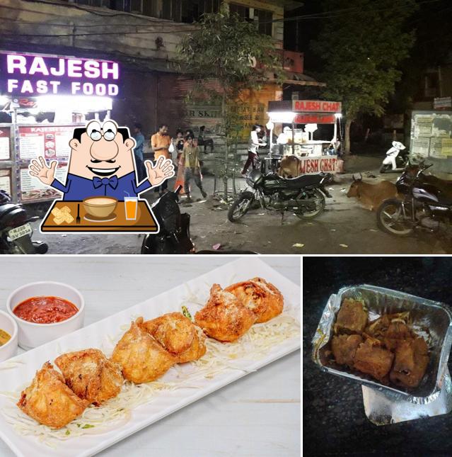 This is the photo showing food and exterior at Rajesh Fast Food