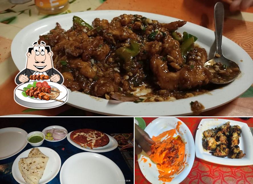 Food at Barbecue Chicken