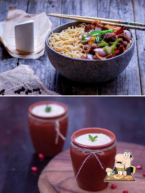 Chocolate mousse at Express Cafe