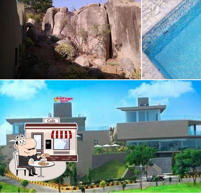 Enjoy the view outside Honey Berg Resort