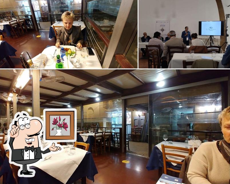 Gli interni di La Tramontana