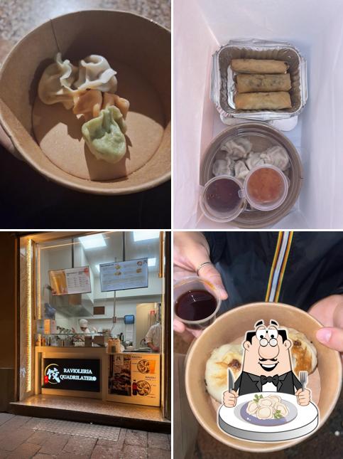 Ravioli cinesi al Ravioleria Quadrilatero