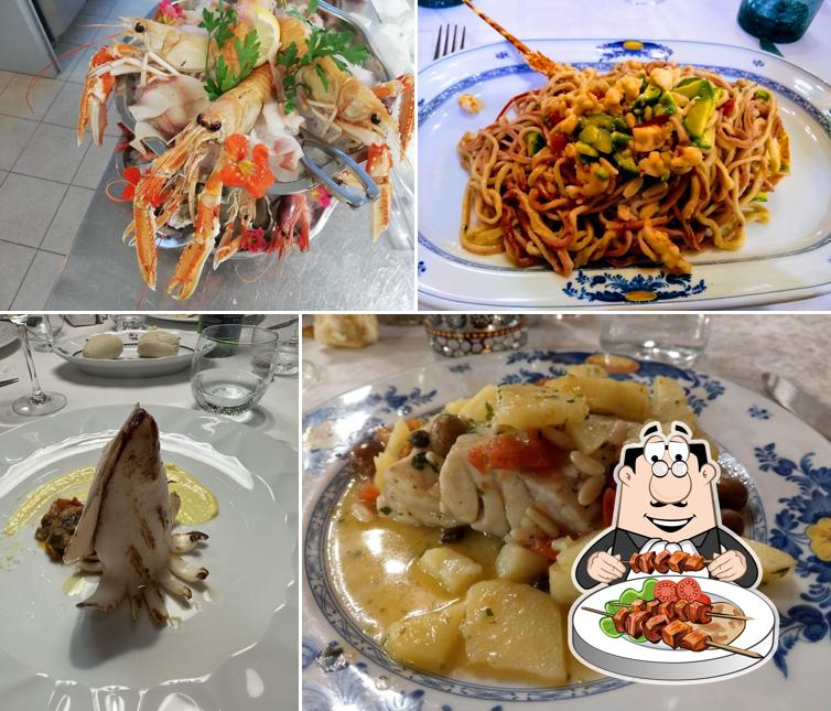 Scampi al Antica Osteria della Collina By Illume