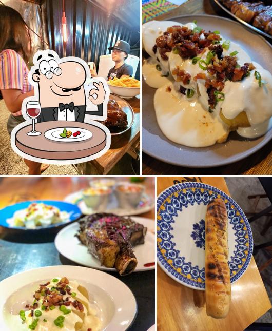 Ovos beneditinos em BBQ Steak House