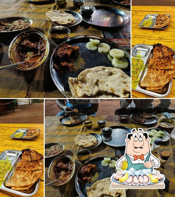 Oysters at Chhattisgarh Dhaba