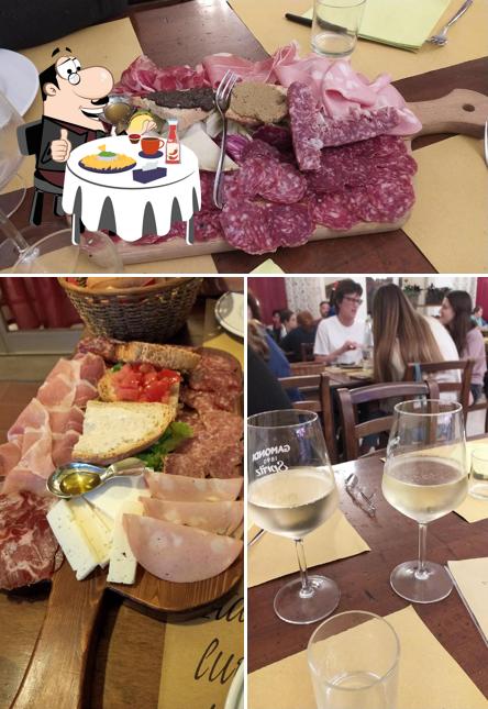 Piatto di formaggi al Il Feudo