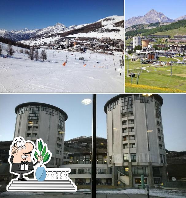 Gli esterni di TH Sestriere - Villaggio Olimpico