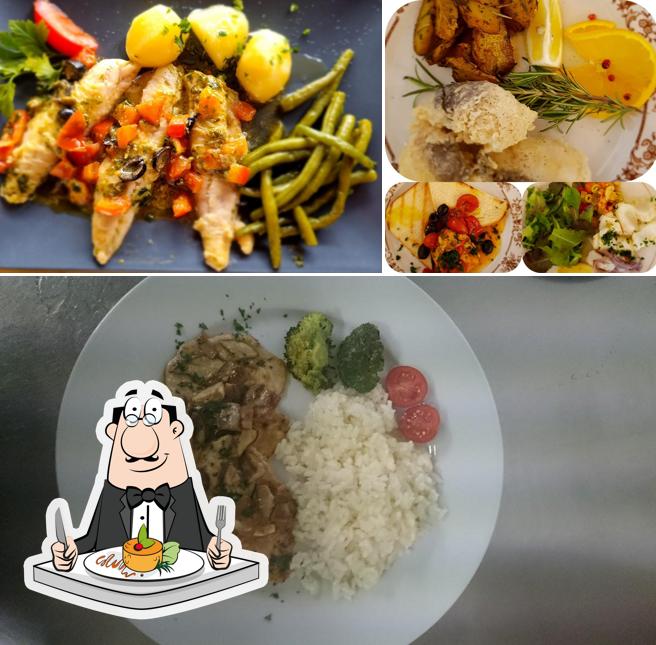 Cibo al Pensione Novaggio