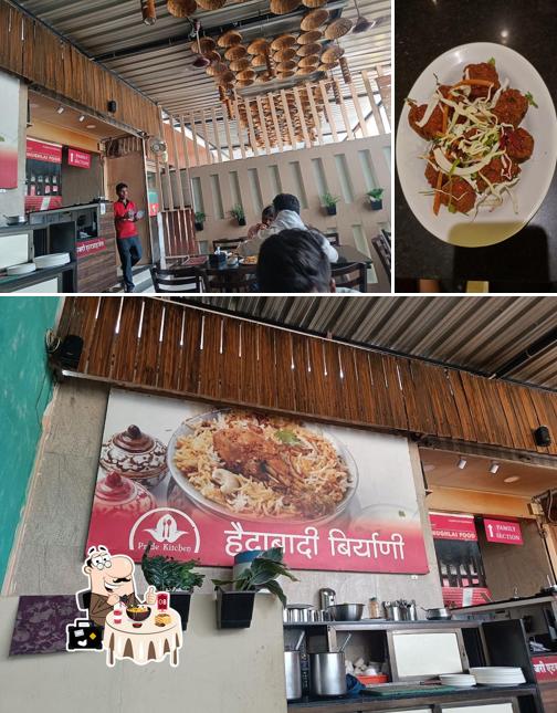 The photo of food and interior at Pride Kitchen Hyderabadi Biryani Pandharpur
