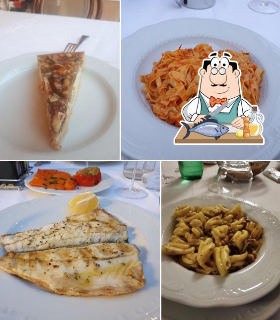 Salmone grigliato al Trattoria Alla Madonna