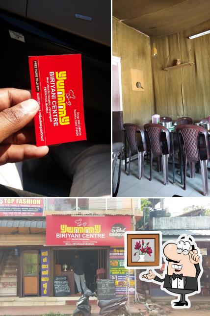 The interior of Yummy Biryani Center
