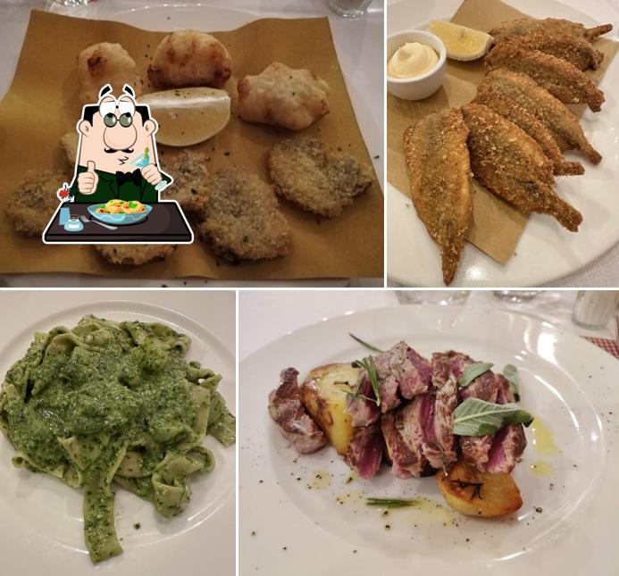 Platti al Trattoria San Carlo