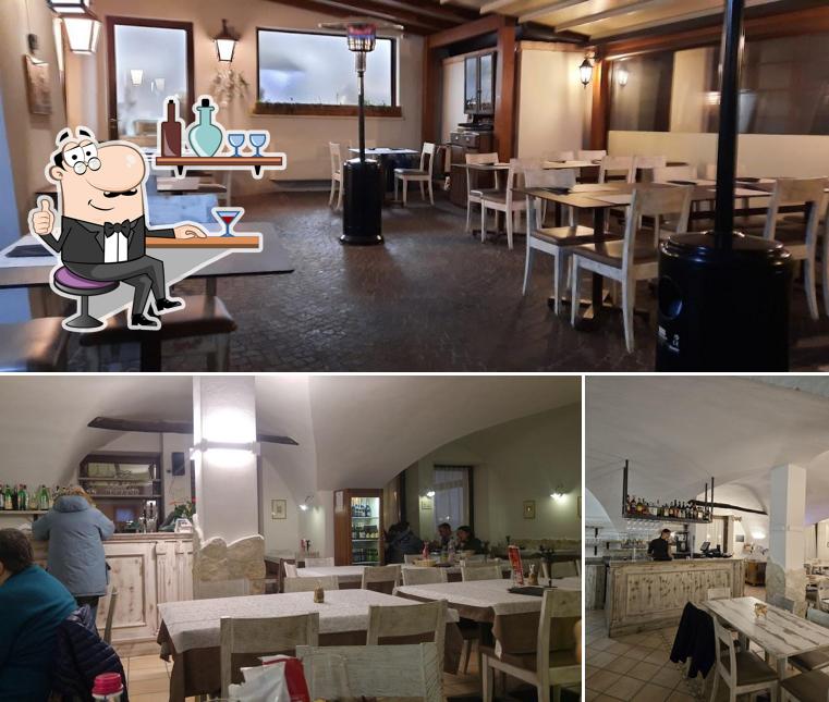 Gli interni di Antica Corte