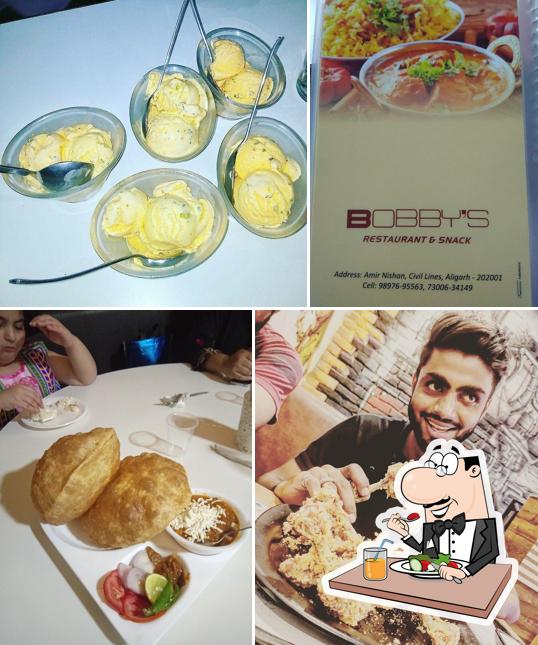 Food at Bobby's Restaurant