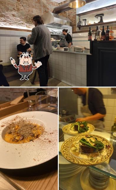 Brassica osteria contemporanea si caratterizza per la cibo e bevanda
