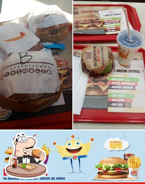 Prenditi un hamburger a Burger King